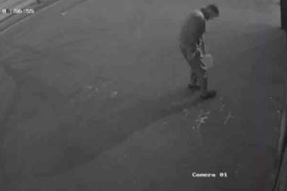 Bursa'da kundakçının güvenlik kamerası görüntüleri ortaya çıktı