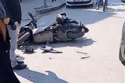 Bursa'da ani dönüş kazaya neden oldu: 1 kişi yaralandı