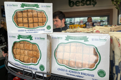 BESAŞ'tan uygun fiyata bayramlık cevizli baklava