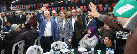 Bursa'da Ramazan'ın bereketi paylaştıkça çoğaldı