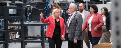 Başkan Şadi Özdemir’den Üçge Şirketler Grubu’na inovasyon ziyareti