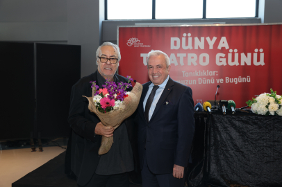 Rutkay Aziz Dünya Tiyatro Günü’nde Nilüferlilerle buluştu