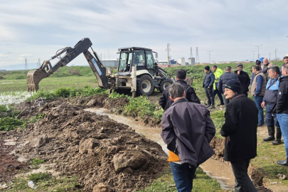 Karacabey Belediyesi doğal afetlere karşı tüm gücüyle sahada