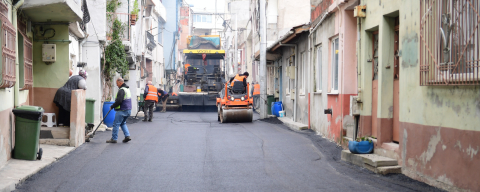 Osmangazi Belediyesi Asfalt Yenileme Çalışmalarını Sürdürüyor
