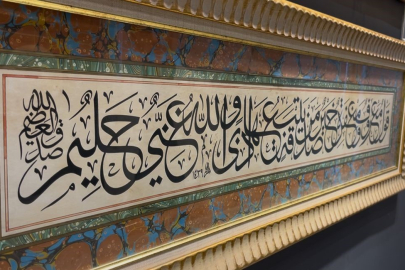 Bursa'da 700. yıla özel hat sergisine yoğun ilgi