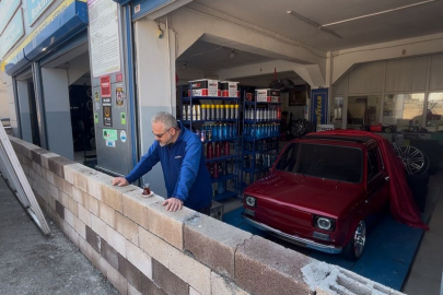 Dükkanın önüne duvar ördü, kiracısı isyan etti: "Bizi açık cezaevine çevirdi"