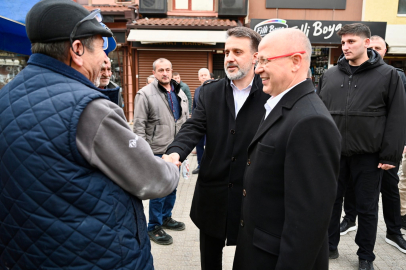 Başkan Vekili Biba, esnafla bir araya geldi