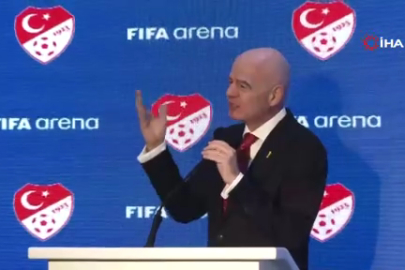 FIFA Başkanı Infantino, Türkiye tezahüratı yaptı