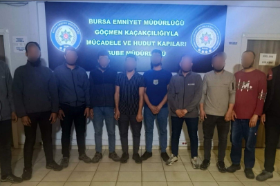 Bursa’da göçmen kaçakçılığına darbe