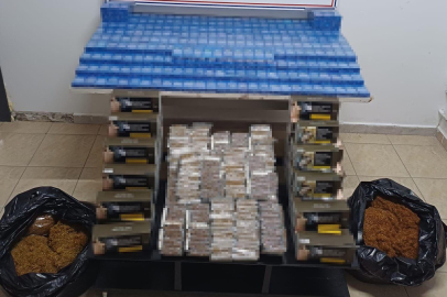 Bursa'da kaçak tütün operasyonu: On binlerce makaron ve sigara ele geçirildi