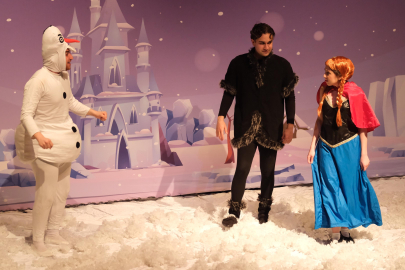 Yıldırımlı çocukların tiyatro keyfi