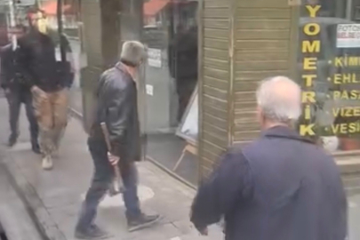 Bursa'da trafikte baltalı dehşet