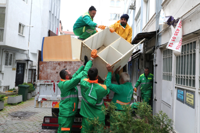 Osmangazi’de çöp eve müdahale