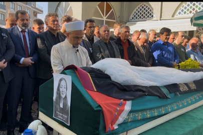 Cinayet kurbanı avukat Hatice Kocaefe duvağıyla son yolculuğuna uğurlandı