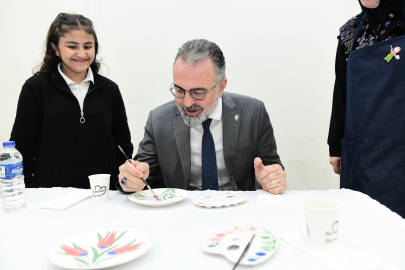 Bursa Kestel’de çocukların ekran bağımlılığına karşı sanat aşısı
