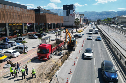 Büyükşehir Bursa'nın yeni yerleşimlerinde altyapıyı güçlendiriyor