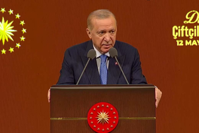 Cumhurbaşkanı Erdoğan'dan 'Dünya Çiftçiler Günü Programı'nda açıklamalar