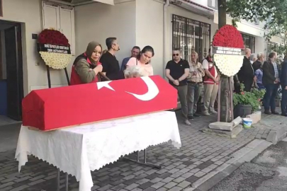 Gemlikli astsubay son yolculuğuna uğurlandı