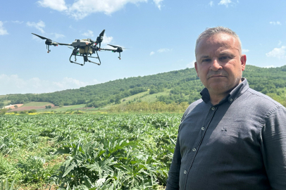 Kestel Belediyesinden çiftçiye drone desteği; hem zamandan hem yakıttan tasarruf
