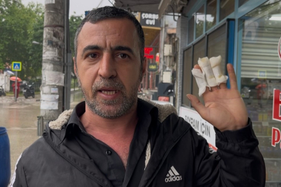 "Arabanın altında iki kişi vardı" diyerek o anları anlattı: