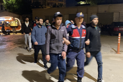Ülkeye kaçak yollarla giren 7 şahıs yakalandı