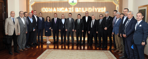 Osmangazi ve Büyükşehir’den Bursa için ortak akıl buluşması