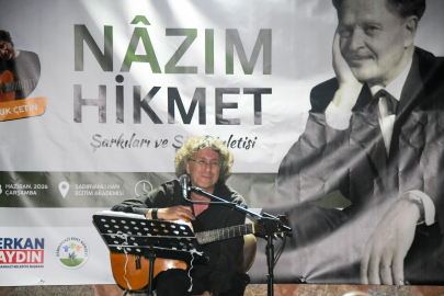 Nazım Hikmet’in dizeleri Şadırvanlı Han’da yankılandı