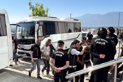 Bursa merkezli 4 ildeki uyuşturucu operasyonunda 40 tutuklama