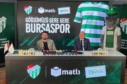 Bursaspor, 70 milyonluk sponsorluğuna imza attı