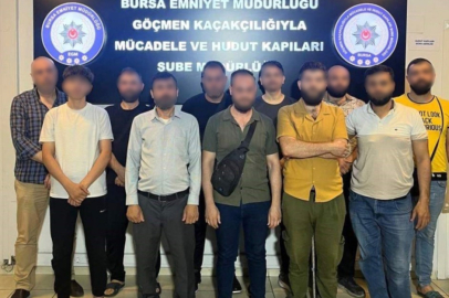 Bursa'da düzensiz göç denetimi: 3 bin 25 kişi sorgulandı