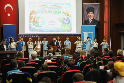 Bursa'da öğrencilere su tasarrufu dersi