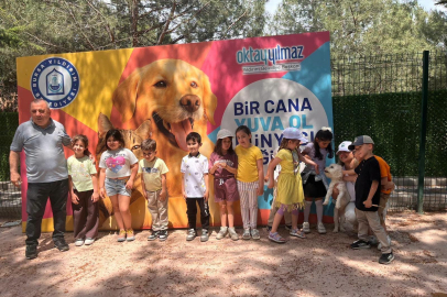 Sahipsiz sokak hayvanları tedavi merkezi ve doğal yaşam alanı, öğrencileri ağırladı