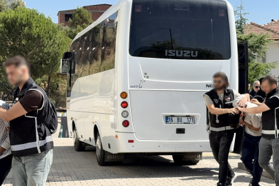 Daltonlar’a Orhangazi’de şafak baskını : 9 gözaltı