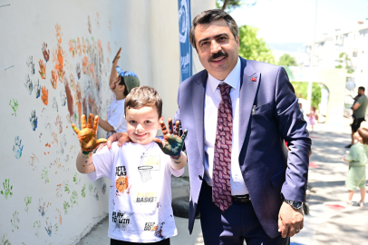Yıldırım'da sokaklar çocuklar için dönüşüyor