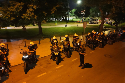 Bursa'da bin polisle huzur operasyonu Sokaklar abluka altına alındı