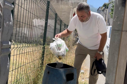 Bursa'da ev almak için biriktirdiği 1 kilo altın çöpe atıldı, ilçe seferber oldu