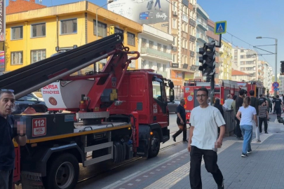 Bursa’da baca yangını paniği