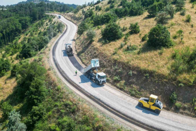 Orhaneli’nin yolları yenileniyor