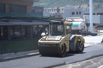 Kestel Belediyesi, ilçe genelinde 20 bin ton asfalt serimiyle