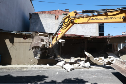 Osmangazi’de Kaçak Yapılara Geçit Yok
