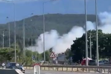 Kestel'de orman yangını: Havadan ve karadan müdahale devam ediyor