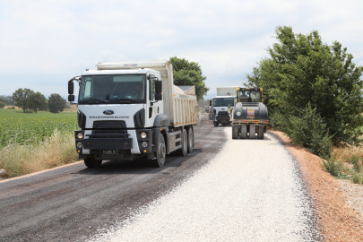 Büyükşehir, Nilüer'de yolları yeniliyor