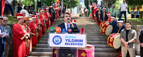 Yıldırım'da Sultan Çelebi Mehmed dualarla anıldı