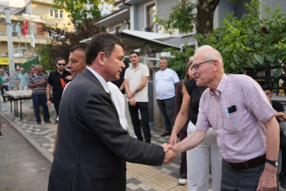 Başkan Erkan Aydın Vatandaşlarla Gönül Köprüsü Kurdu