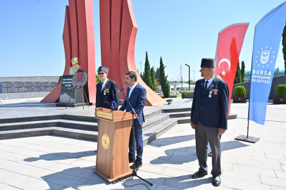 Kıbrıs harekatının yıldönümünde Bursa'da şehitler ve gaziler anıldı