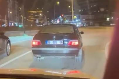 Drift atan sürücüye 345 bin lira ceza