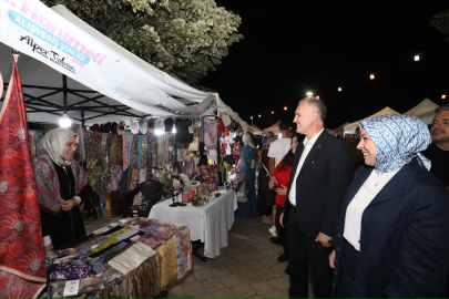 Hanımeli alışveriş şenliği tüm coşkusuyla devam ediyor