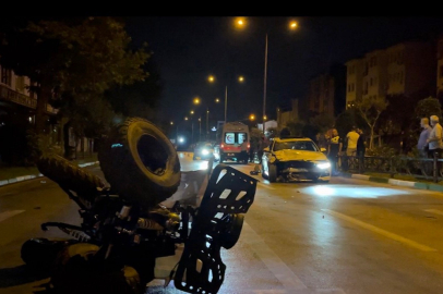 Bursa'da kaza dehşeti saniye saniye kamerada...