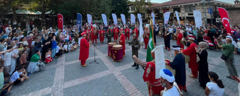 Bursa'da 700 yıllık fetih ruhu marşlarla yaşatılıyor