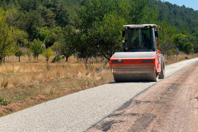 Kestel'de yollar yenilenip genişletiliyor